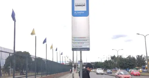 PARADERO SITP AVENIDA AMERICAS  097A07